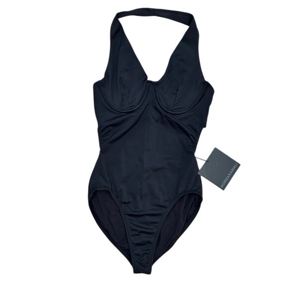 NWT Norma Kamali Underwire Halter Mio
Swimsuit - Picture 3 of 6